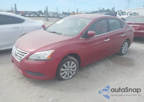 2014 Nissan Sentra S from USA, damaged, VIN 3N1AB7AP6EY247042